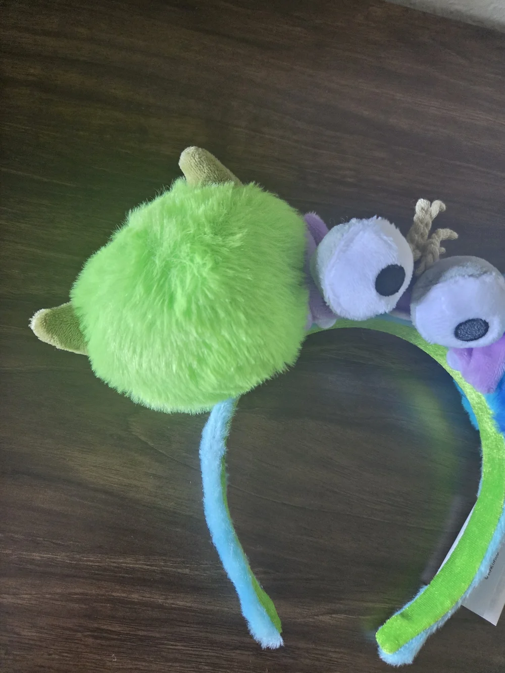 Disney Parks 2025 Monsters, Inc. Mike Sulley Boo Plush Ear Ears Headband